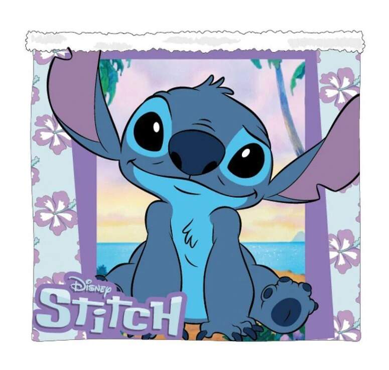 Dětský zimní nákrčník Disney Stitch fialový