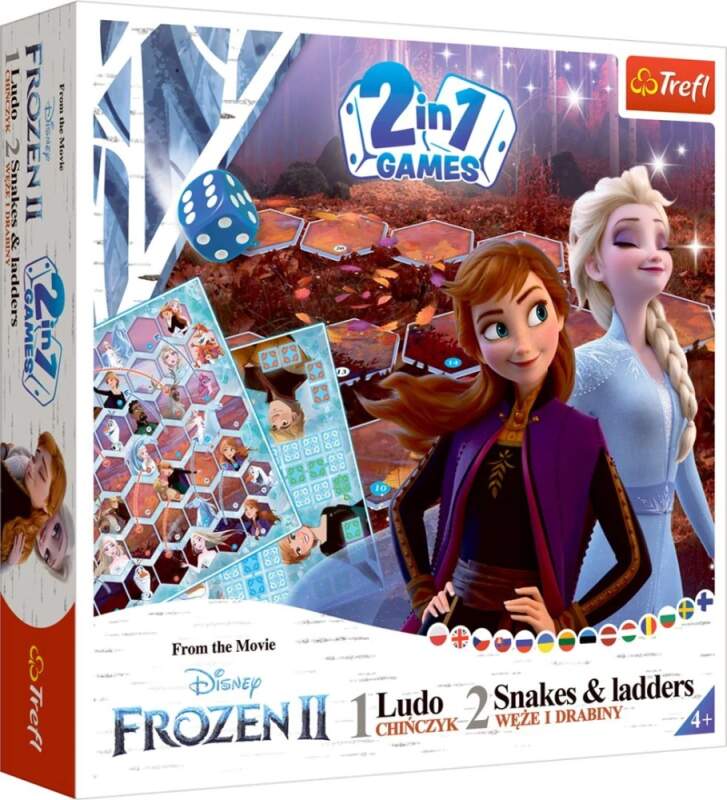 Disney Frozen společenská hra 2 v 1