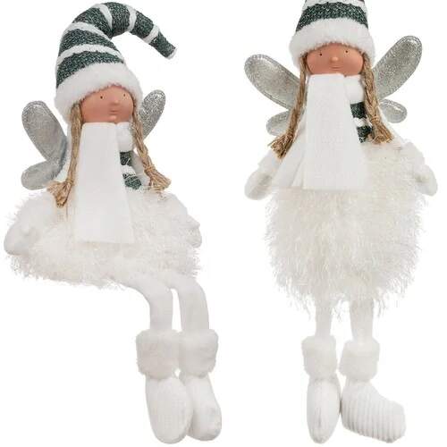 Ruhhy vánoční dekorace víla sedící 55 cm