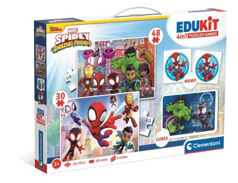 Edukit soubor her 4 v 1 Marvel Spidey