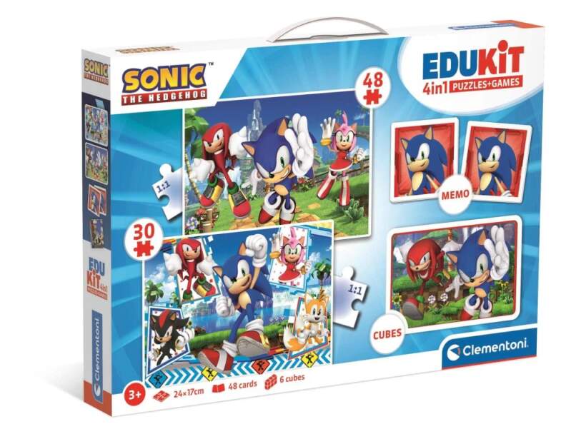 Edukit soubor her 4 v 1 Sonic