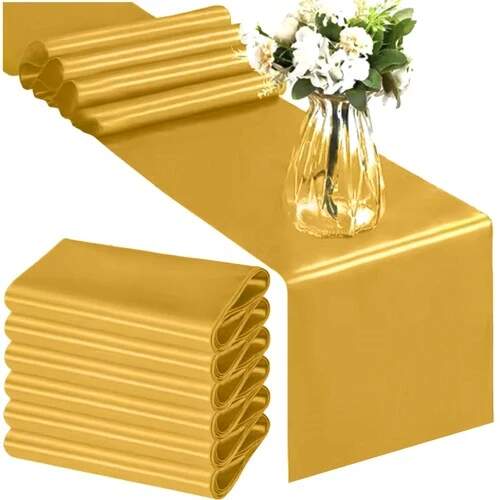 Ruhhy saténový běhoun na stůl 900 x 36 cm