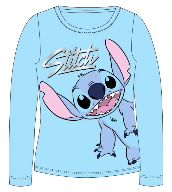 Dívčí tričko Disney Stitch modré 110