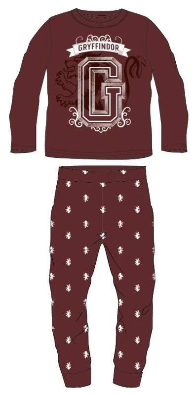 Chlapecké pyžamo Harry Potter Gryffindor 134/140