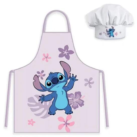 Kuchařský set - zástěrka a čepice Disney Stitch