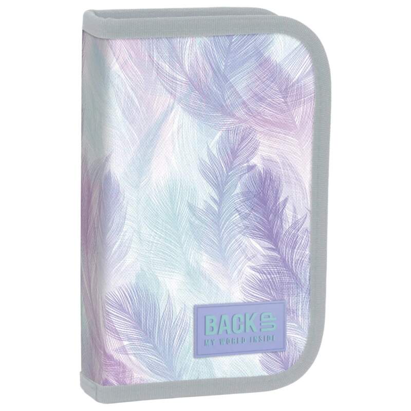 Backup školní jednopatrový plně vybavený penál peříčka