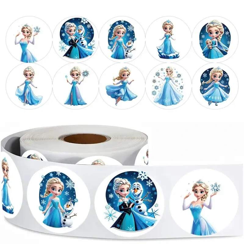 Motivační samolepky Disney Frozen role 500ks