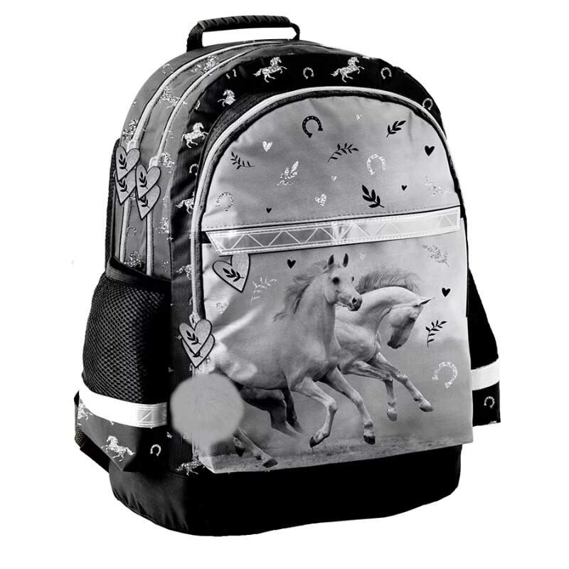 Paso školní ergonomický batoh koně