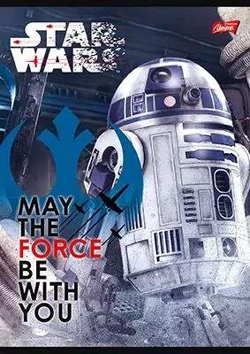 ŠKOLNÍ SEŠIT A5 STAR WARS čtverečkovaný