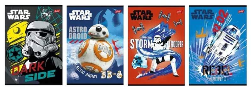 ŠKOLNÍ SEŠIT A5 STAR WARS linkovaný