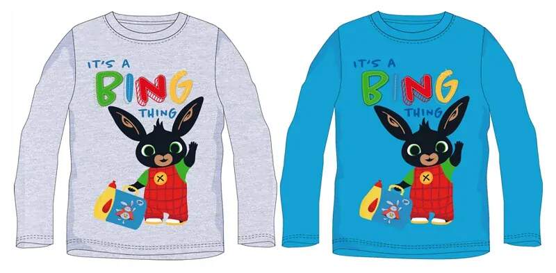 CHLAPECKÉ TRIČKO KRÁLÍČEK BING modré 110