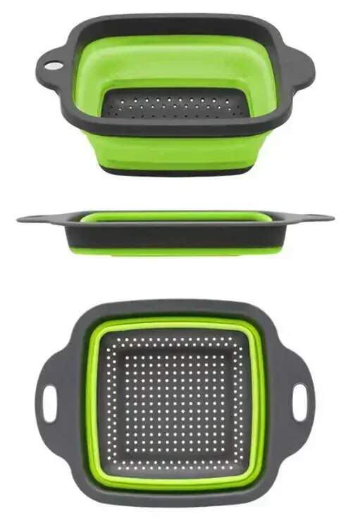 SKLÁDACÍ SILIKONOVÝ CEDNÍK SADA 2 KS