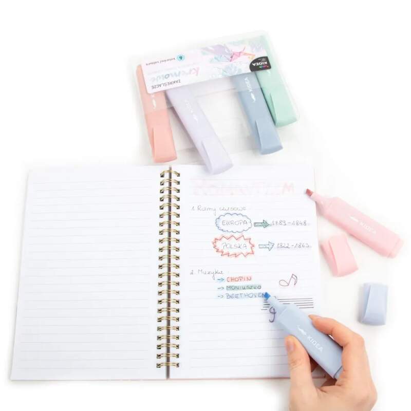 KIDEA KRÉMOVÉ ZVÝRAZŇOVAČE SADA 6 KS