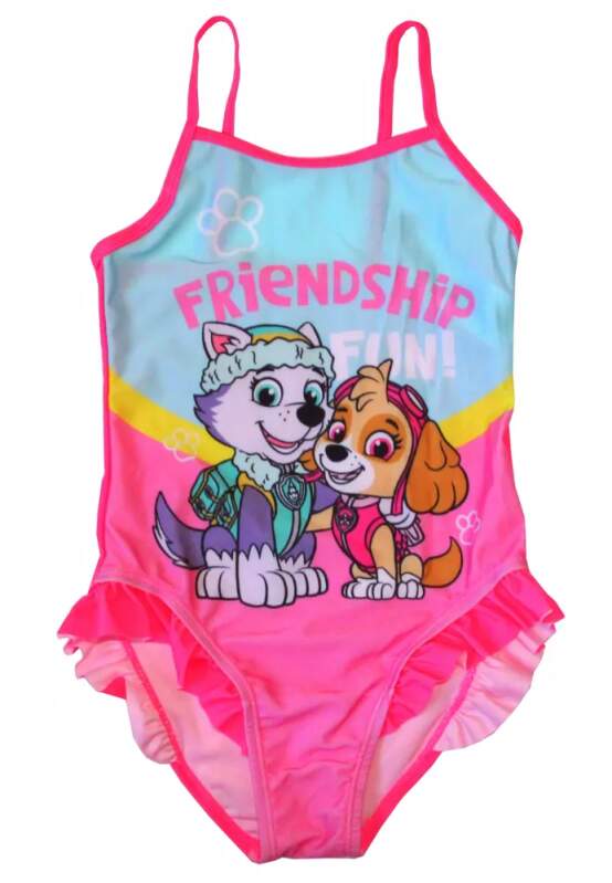 Dívčí plavky vcelku Paw Patrol 98/104