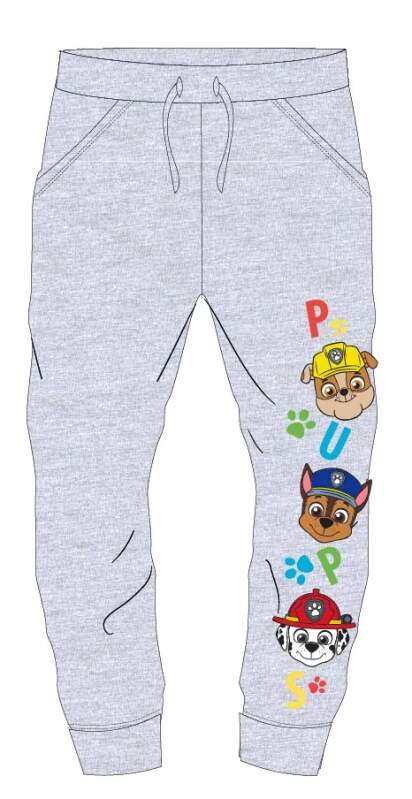 Chlapecké tepláky Paw Patrol šedé 98