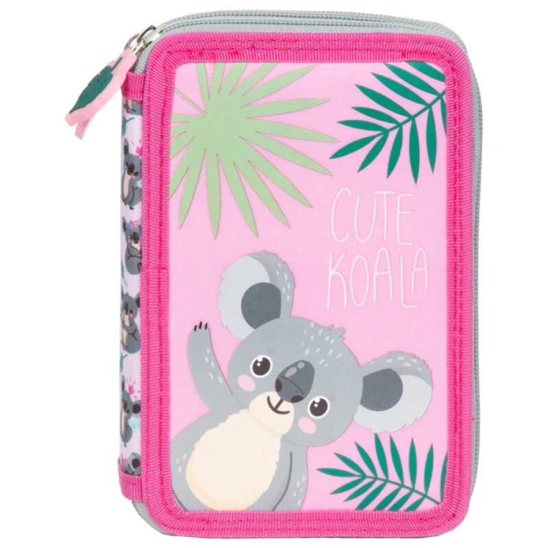 Školní dvoupatrový plně vybavený penál koala
