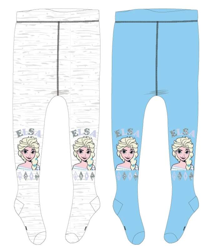 Dívčí punčocháče Disney Frozen Elsa šedé 110/116