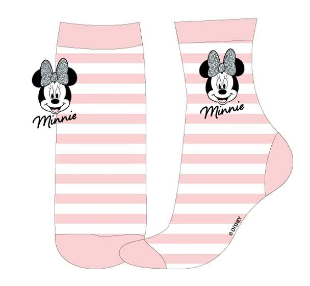 Dívčí ponožky Minnie Mouse sada 3 ks 23/26