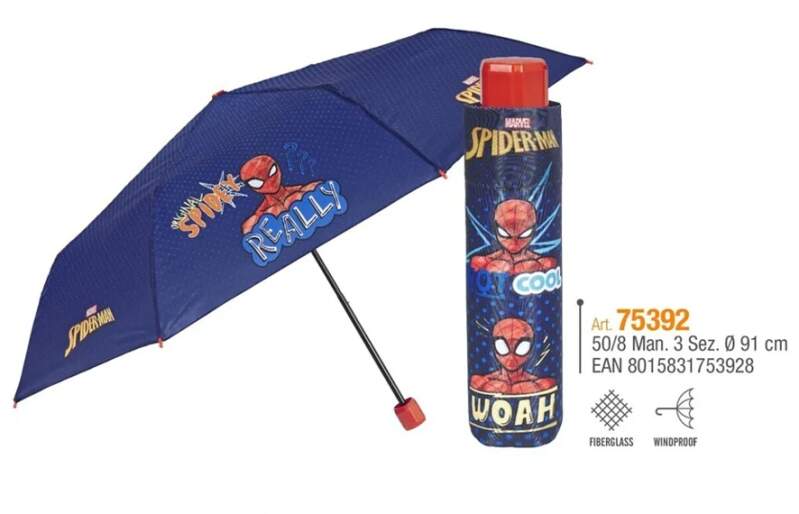 Skládací deštník Spiderman