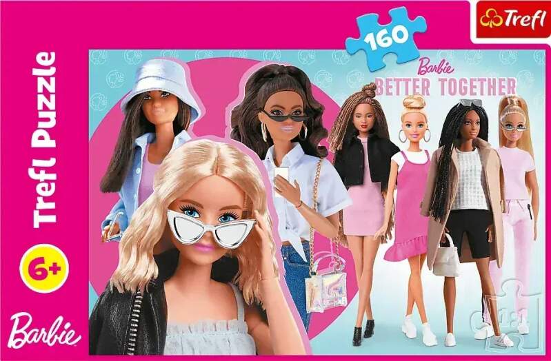 Puzzle Barbie a její svět 160 dílků