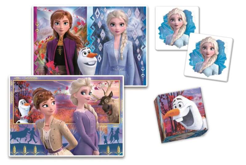 Edukit soubor her 4 v 1 Disney Frozen