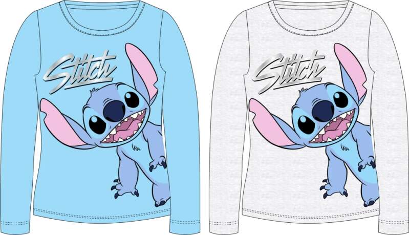 Dívčí tričko Disney Stitch modré 104