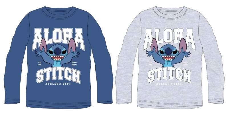 Chlapecké tričko Disney Stitch modré 104