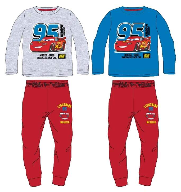Chlapecké pyžamo Disney Cars červenošedé 128