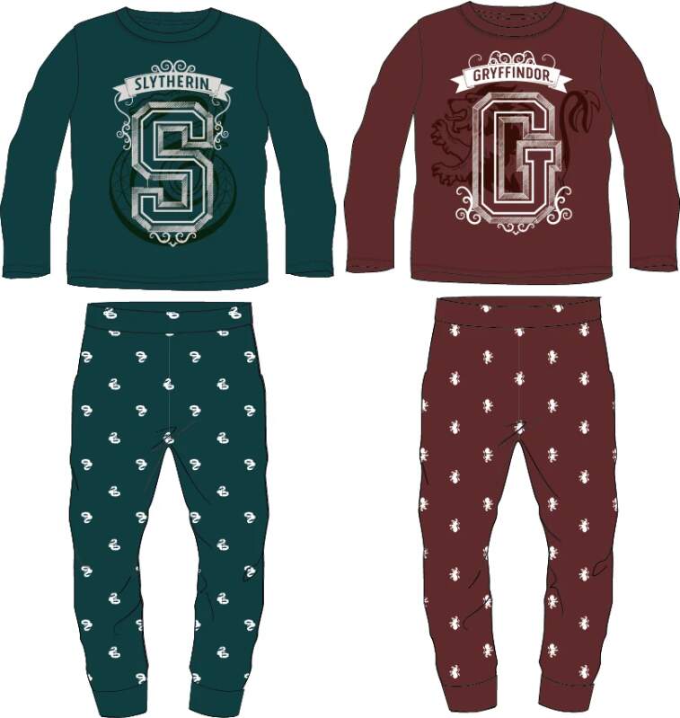 Chlapecké pyžamo Harry Potter Slytherin 134/140
