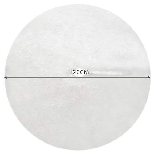 Ruhhy chlupatý kobereček pod vánoční stromeček 120cm