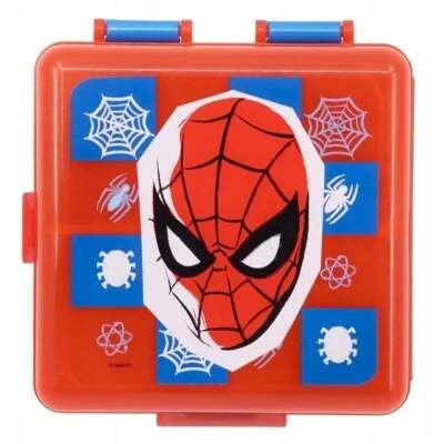 Svačinový box dělený Spiderman