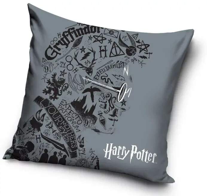 Sada Harry Potter dekorativní polštář a rychleschnoucí osuška