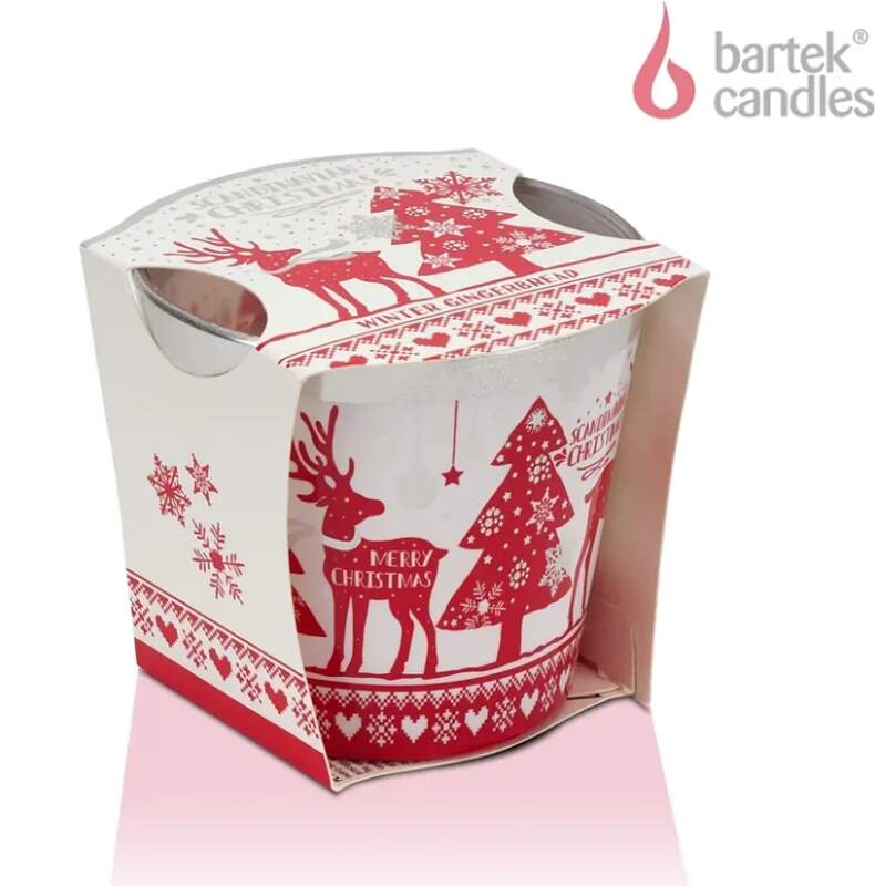 BARTEK SVÍČKA VE SKLE SCANDINAVIAN CHRISTMAS 115g