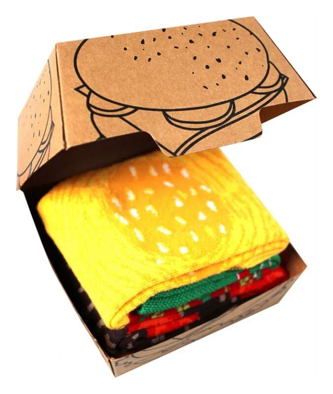 UNISEX PONOŽKY HAMBURGER 2 PÁRY V KRABIČCE 38/41
