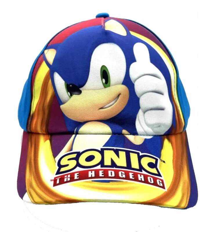 Chlapecká kšiltovka Sonic modrá 54