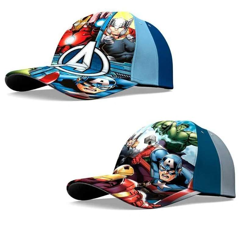 Chlapecká kšiltovka Avengers šedá 54