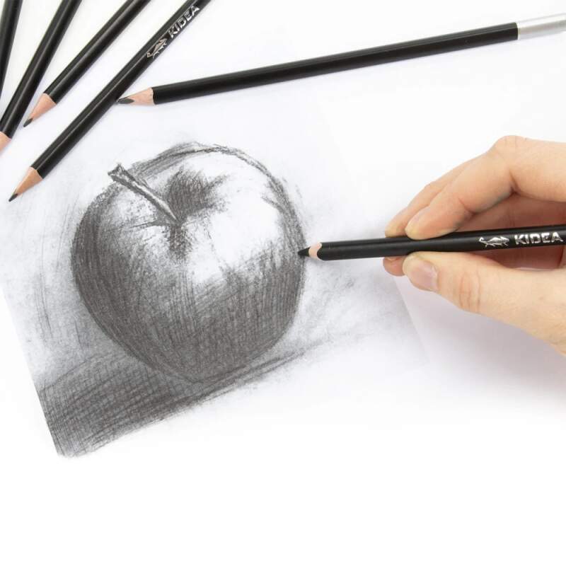 Kidea skicovací tužky a uhel sada 6 ks