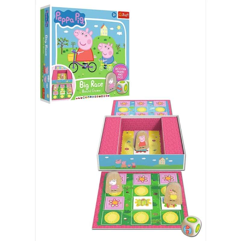 Společenská hra Big Race Peppa Pig
