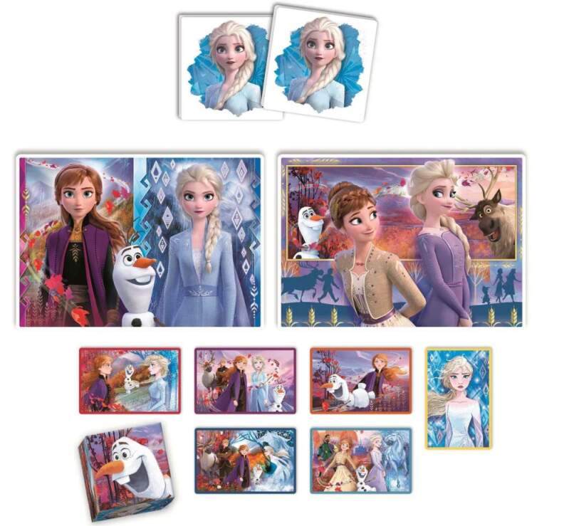 Edukit soubor her 4 v 1 Disney Frozen