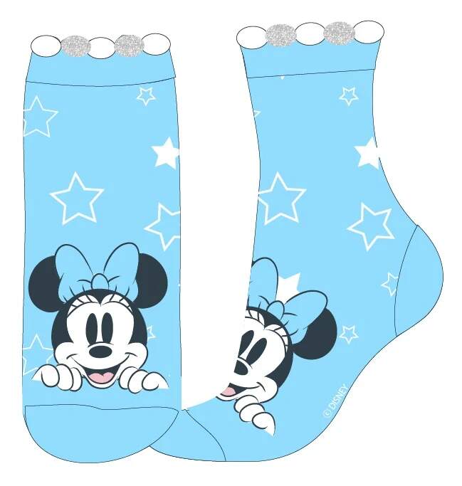 Dívčí ponožky Disney Minnie a Mickey Mouse sada 2 ks 23/26