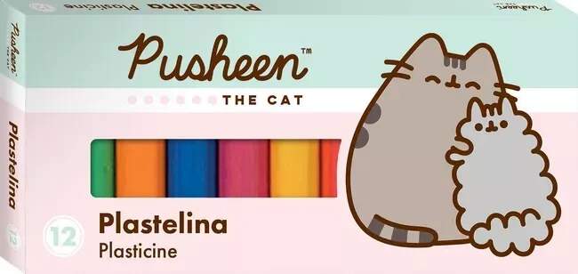 PLASTELÍNA 12 BAREV V KRABIČCE PUSHEEN
