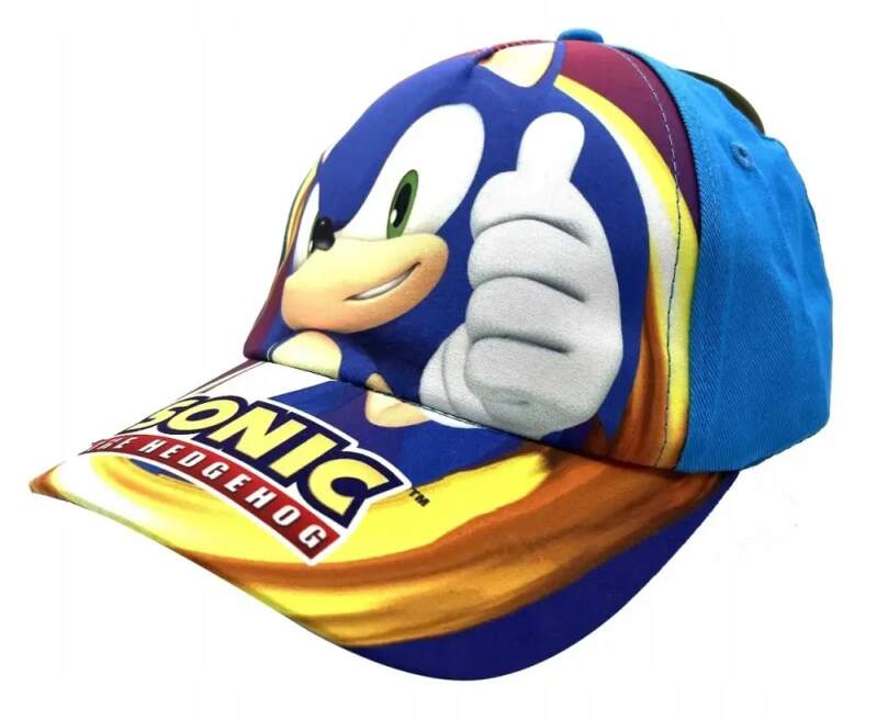 Chlapecká kšiltovka Sonic modrá 54