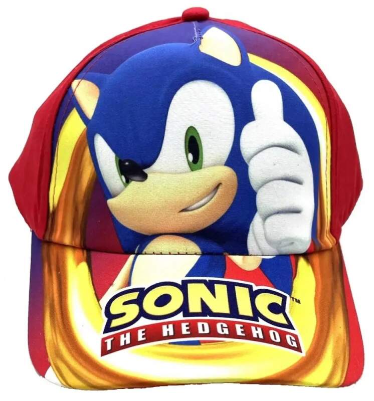 Chlapecká kšiltovka Sonic červená 54
