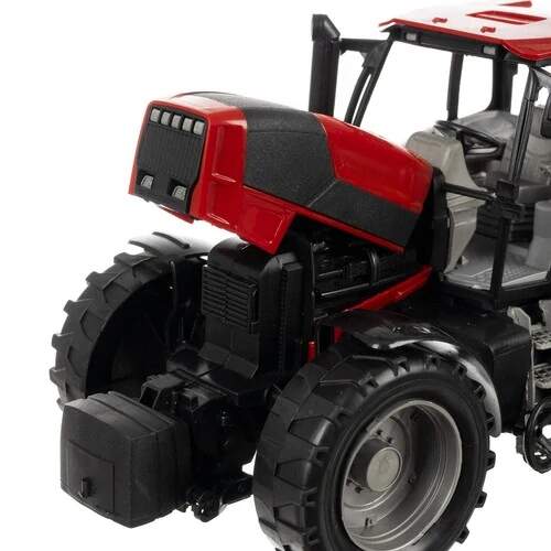 Kruzzel zemědělský traktor s přívěsem 27cm