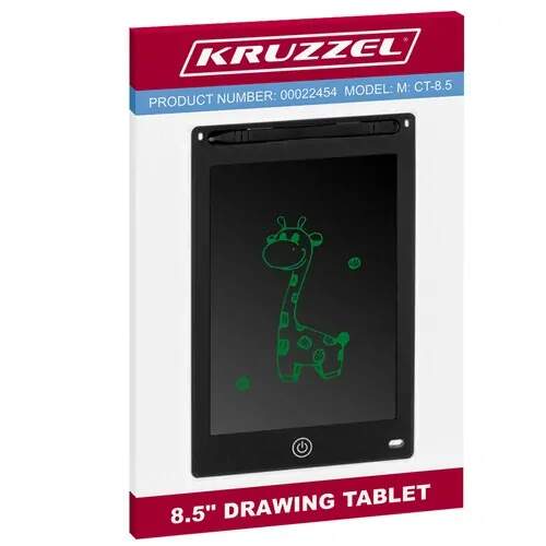 Kruzzel kreslící tablet 8,5" černý