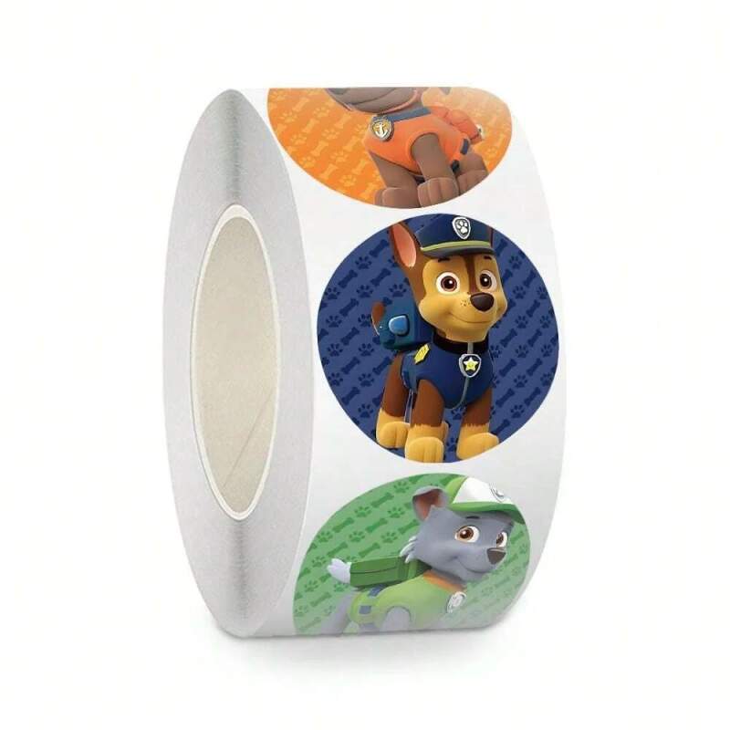 Motivační samolepky Paw Patrol role 500ks