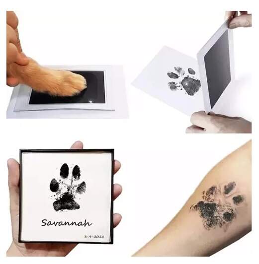 RUHHY SADA NA PAMÁTEČNÍ OTISKY RUČEK A NOHOU, NEŠPINÍCÍ