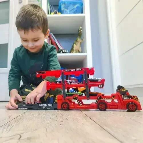 Kruzzel velký kamión se 6 autíčky