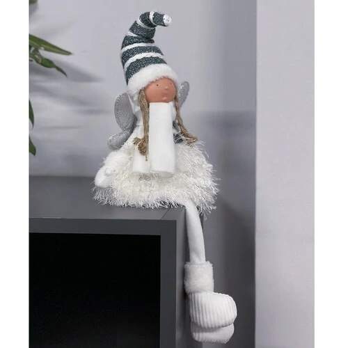 Ruhhy vánoční dekorace víla sedící 55 cm