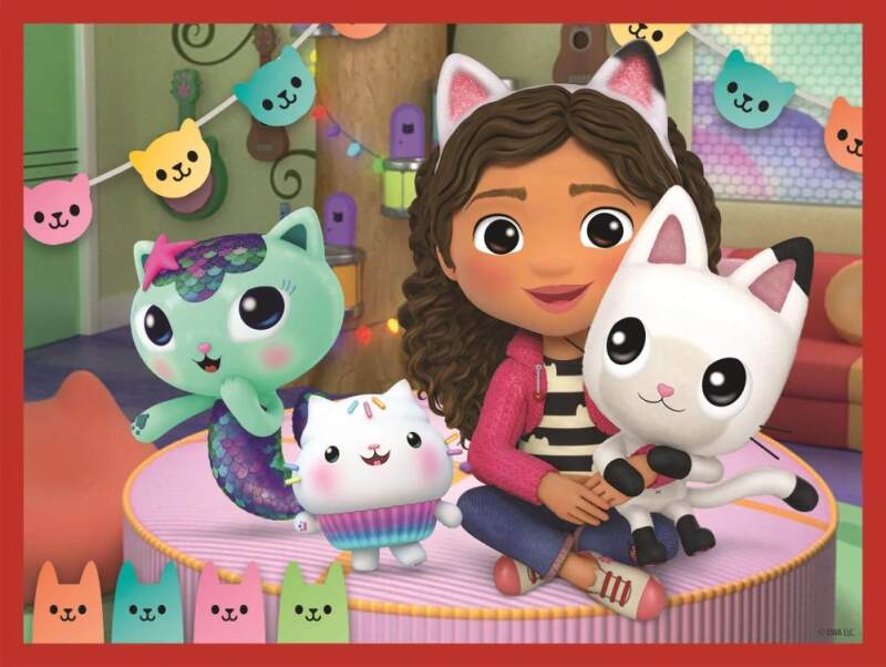 Obrázkové kostky Gábinin kouzelný domek